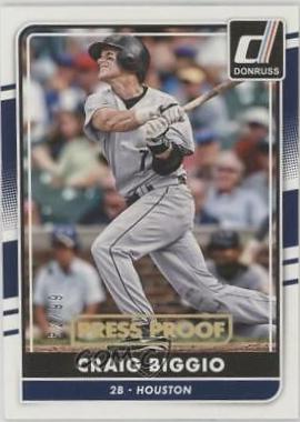 Craig Biggio [Gold Press Proof] #189
