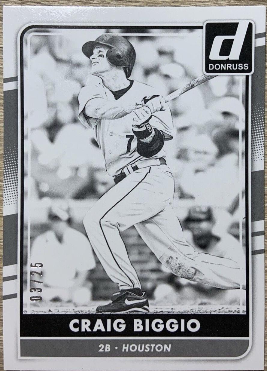 Craig Biggio [Test Proof Black] #189