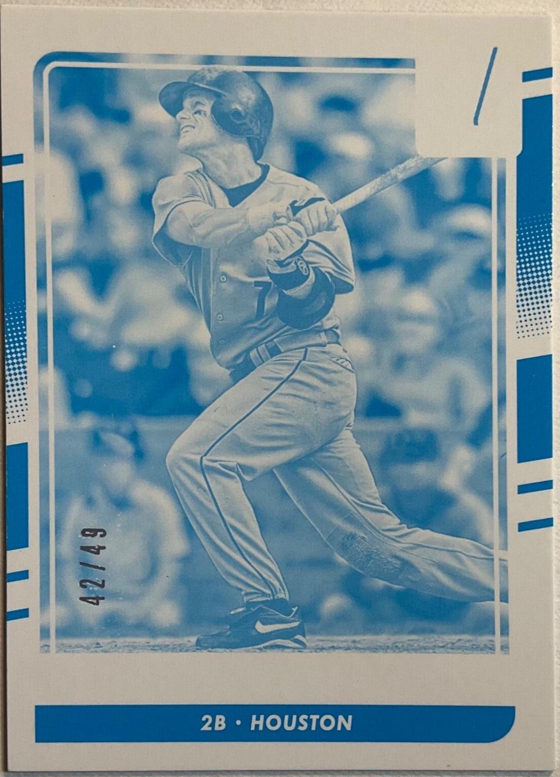 Craig Biggio [Test Proof Cyan] #189
