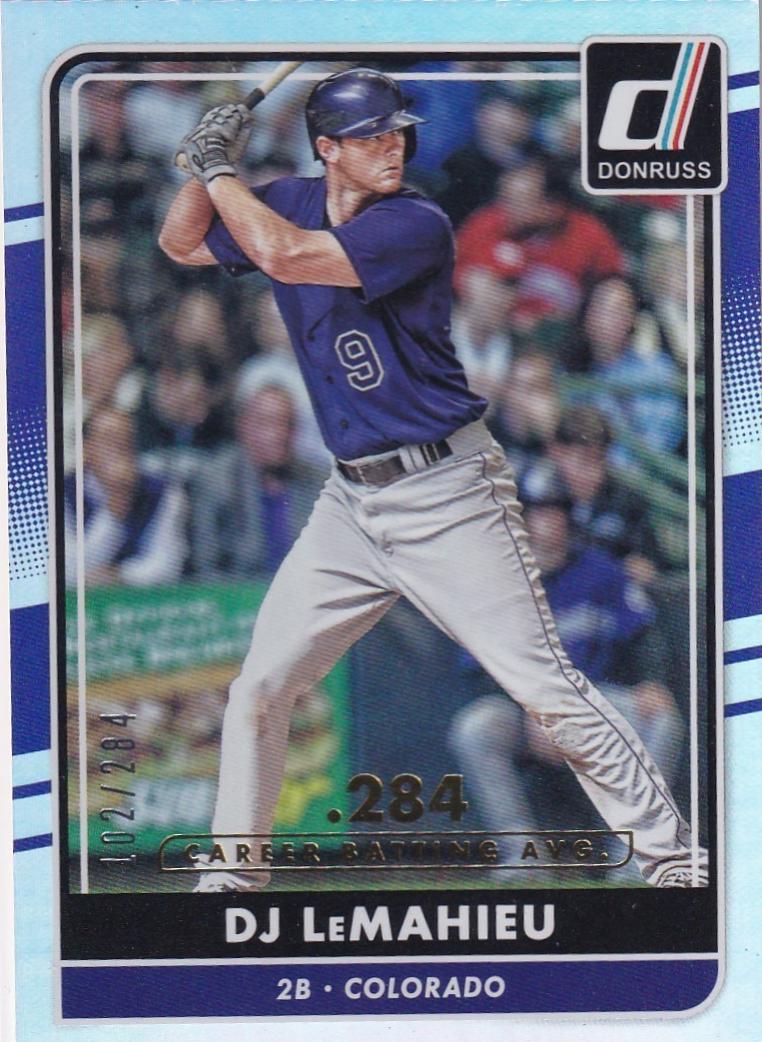 DJ LeMahieu [Career Stat Line] #173