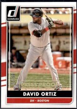 David Ortiz [Gold Press Proof] #84