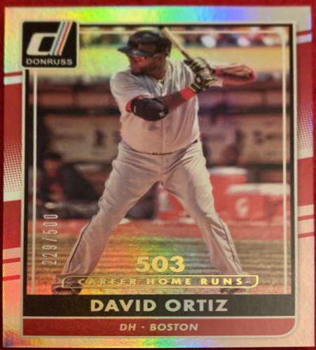David Ortiz [Season Stat Line] #84