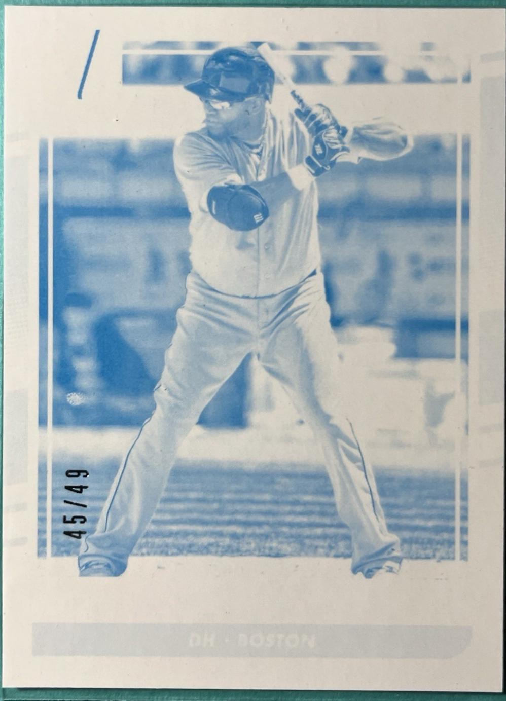 David Ortiz [Test Proof Cyan] #84
