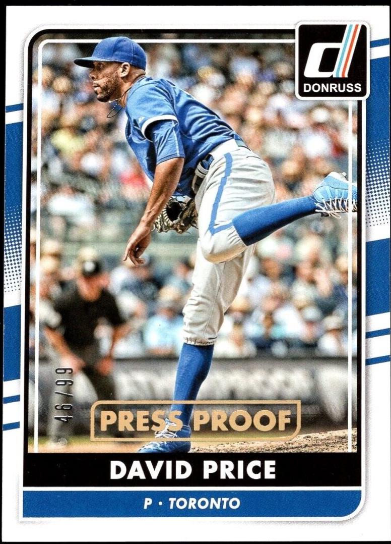 David Price [Gold Press Proof] #49