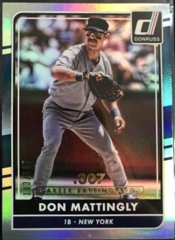 Don Mattingly [Career Stat Line] #186