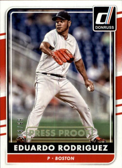 Eduardo Rodriguez [Gold Press Proof] #168