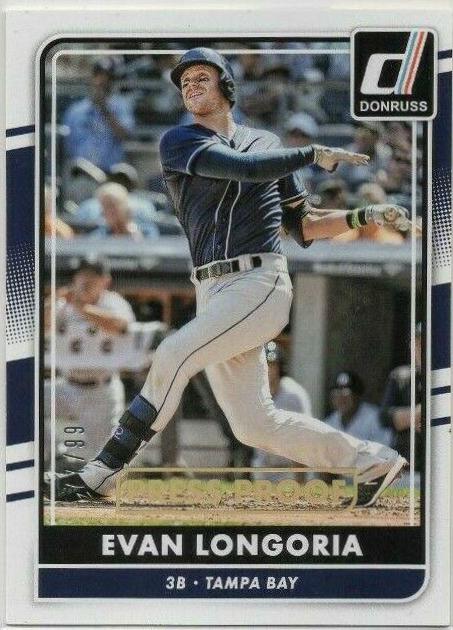 Evan Longoria [Gold Press Proof] #142