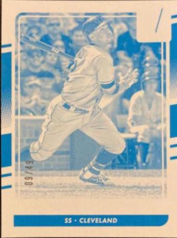Francisco Lindor [Test Proof Cyan] #107