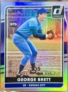 George Brett [3B Kansas City Career Stat Line] #182
