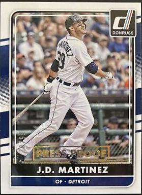J.D. Martinez [Gold Press Proof] #93