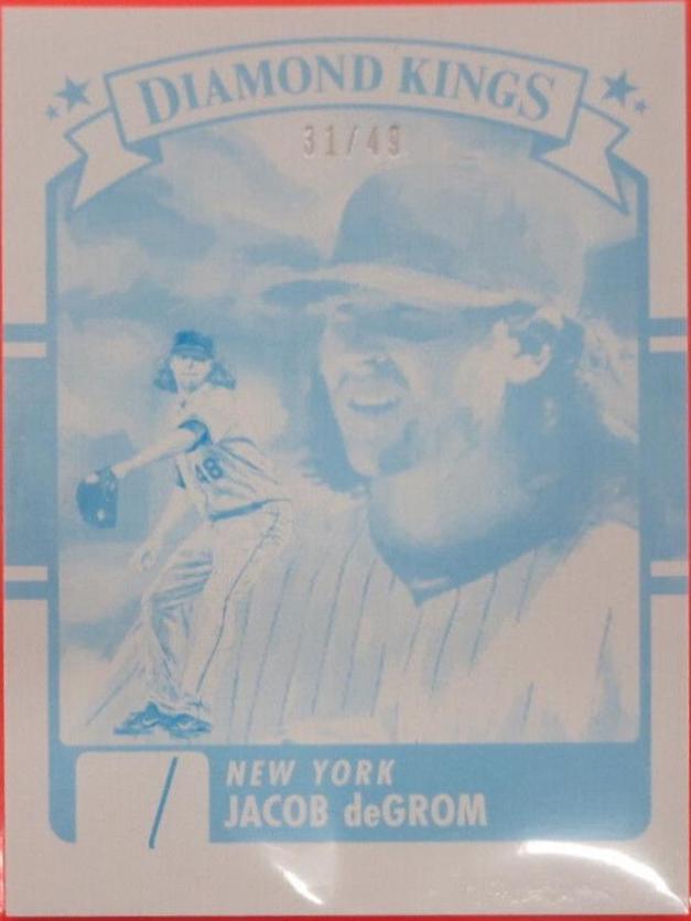 Jacob deGrom [Test Proof Cyan] #99