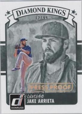Jake Arrieta [Gold Press Proof] #5