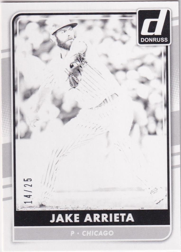 Jake Arrieta [Test Proof Black] #52