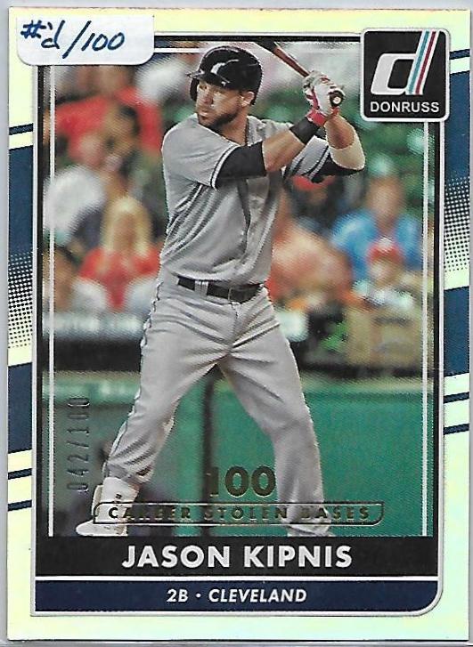 Jason Kipnis [Career Stat Line] #105