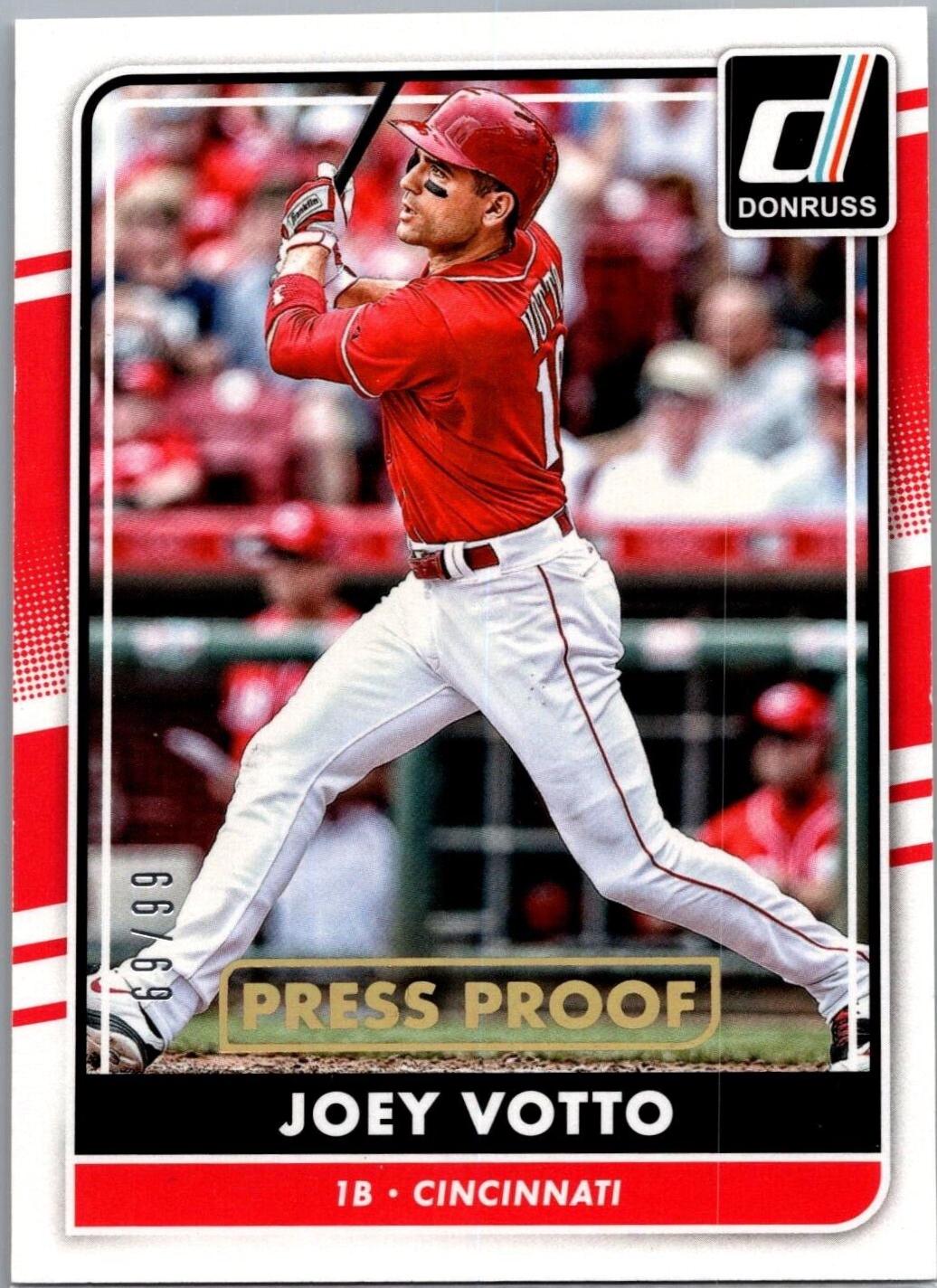 Joey Votto [Gold Press Proof] #58