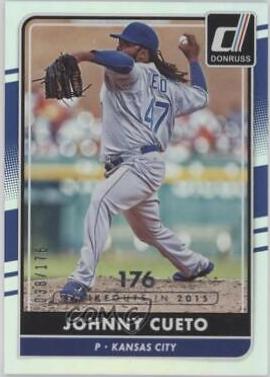 Johnny Cueto [Season Stat Line] #153