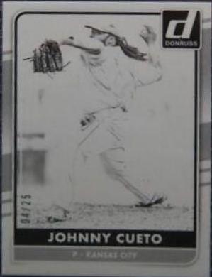 Johnny Cueto [Test Proof Black] #153