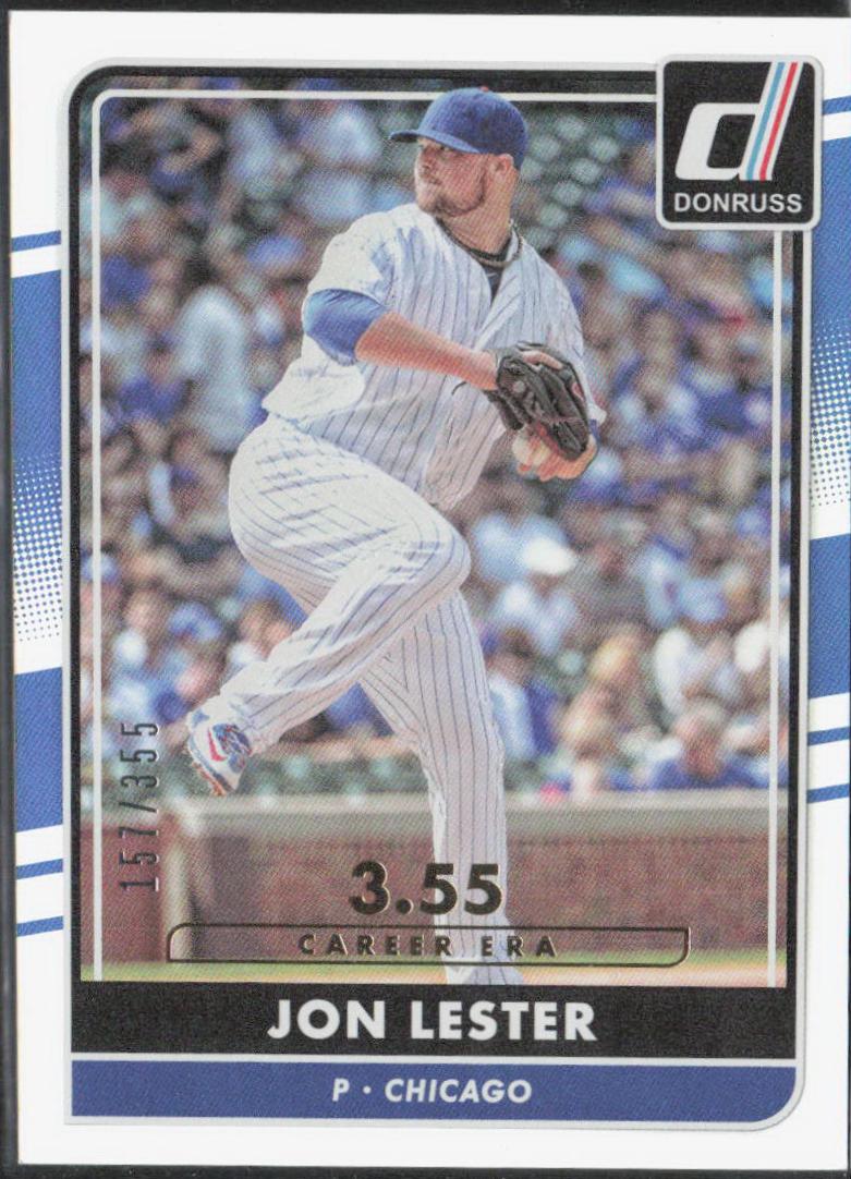 Jon Lester [Career Stat Line] #125