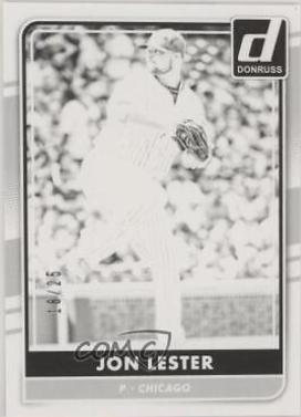 Jon Lester [Test Proof Black] #125