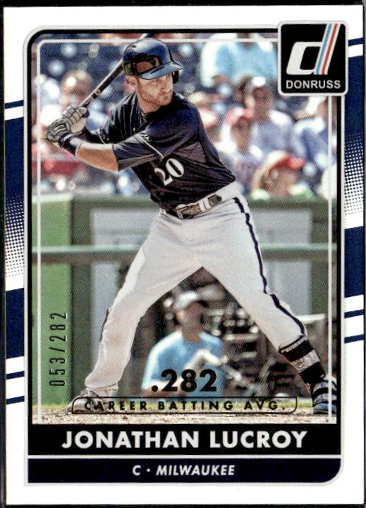 Jonathan Lucroy [Career Stat Line] #141