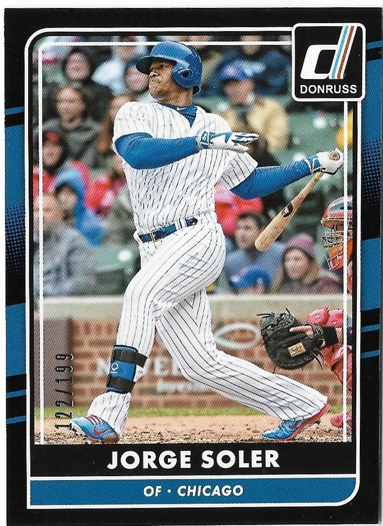 Jorge Soler [Black Border] #167
