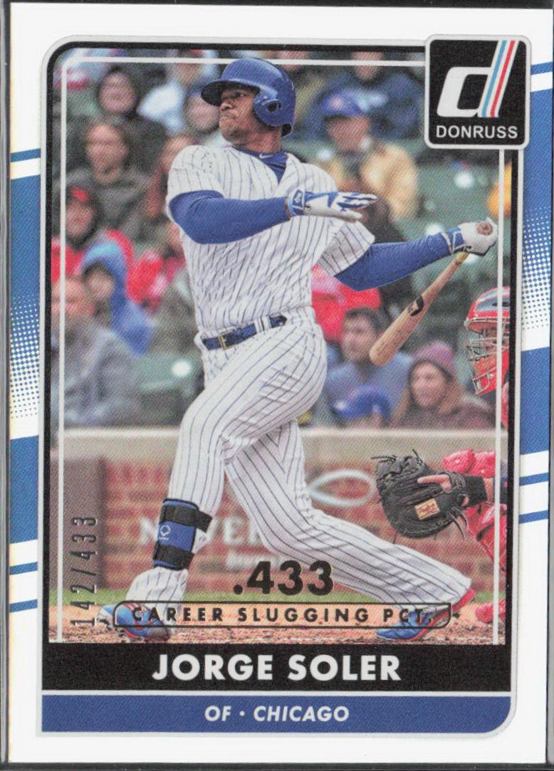 Jorge Soler [Career Stat Line] #167