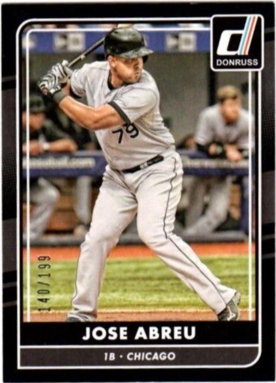 Jose Abreu [Black Border] #88
