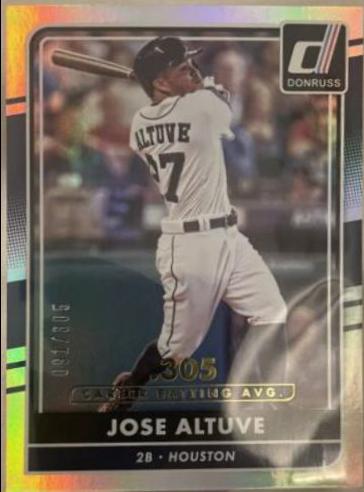 Jose Altuve [Season Stat Line] #68