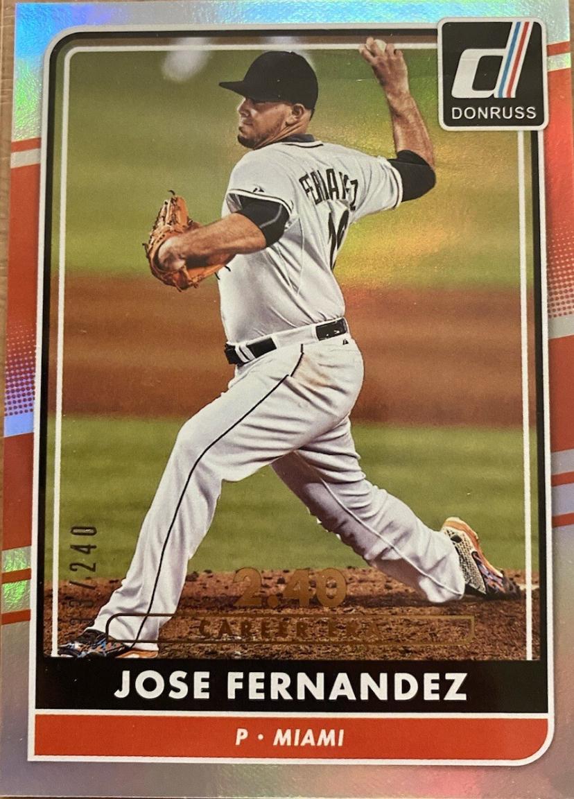 Jose Fernandez [Career Stat Line] #156