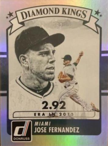 Jose Fernandez [Season Stat Line] #15