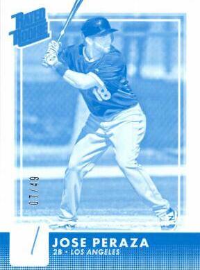 Jose Peraza [Test Proof Cyan] #43