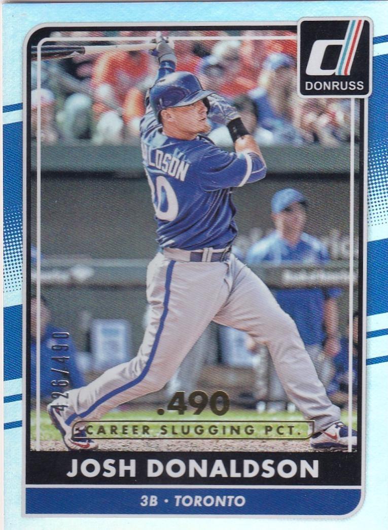 Josh Donaldson [3B Toronto Career Stat Line] #47