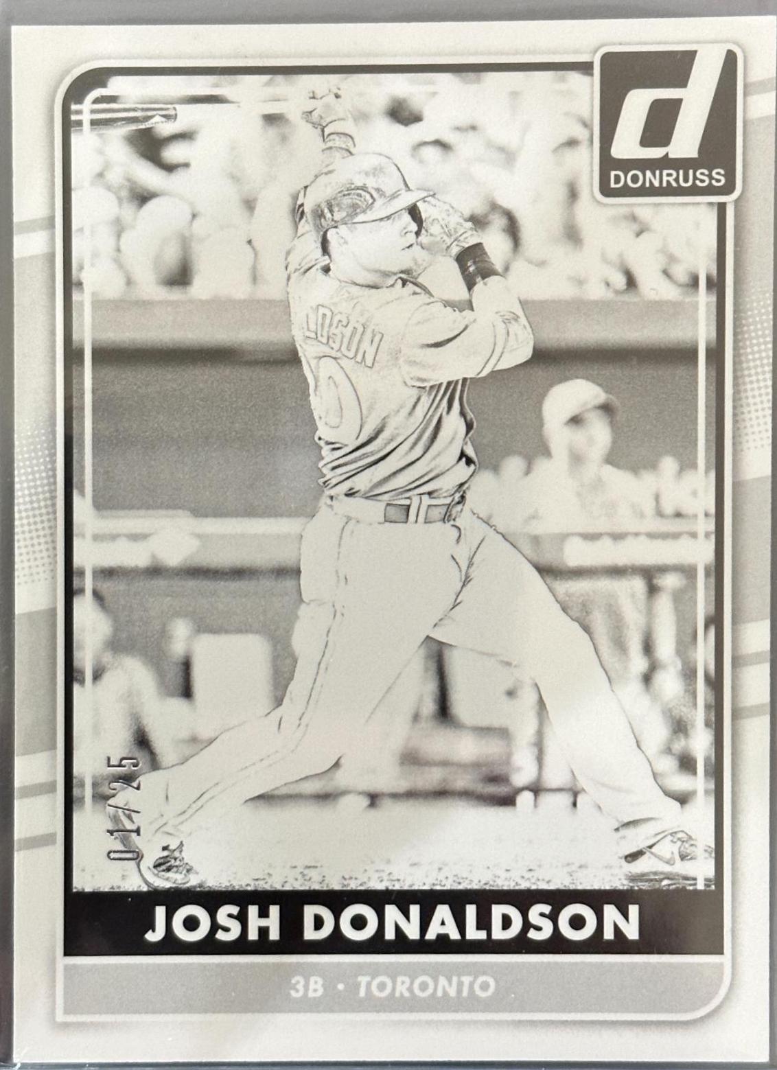 Josh Donaldson [3B Toronto Test Proof Black] #47