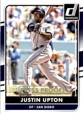 Justin Upton [Gold Press Proof] #174