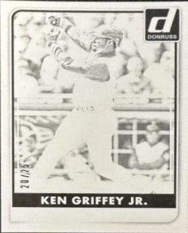 Ken Griffey Jr. [Of Cincinnati Test Proof Black] #179