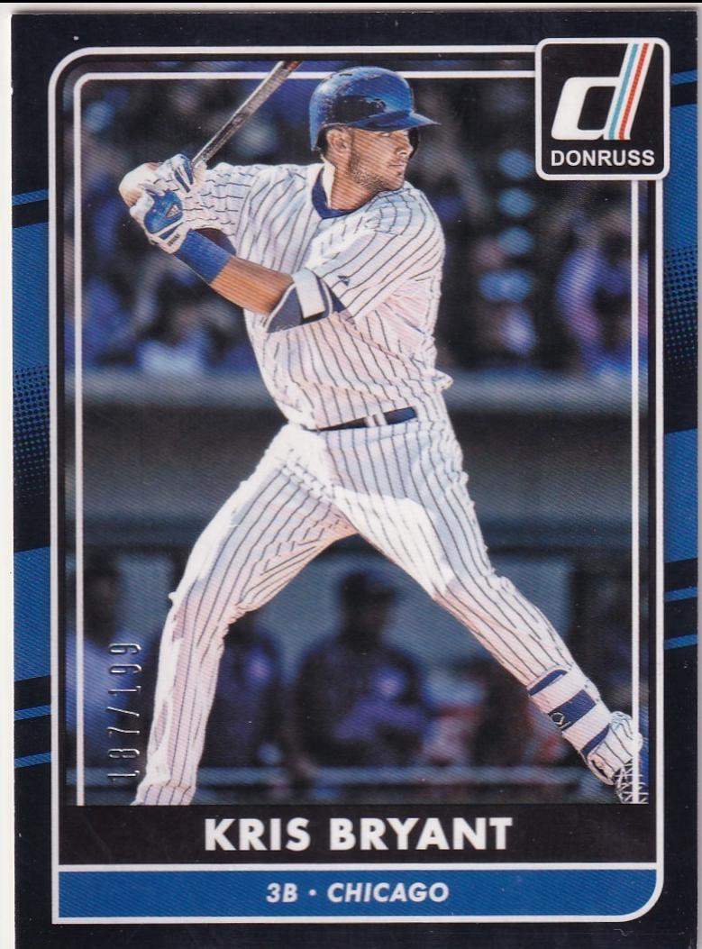 Kris Bryant [3B Chicago Black Border] #60