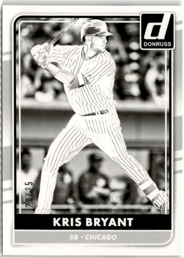 Kris Bryant [3B Chicago Test Proof Black] #60