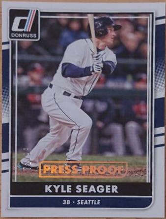 Kyle Seager [Gold Press Proof] #119