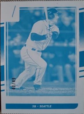 Kyle Seager [Test Proof Cyan] #119