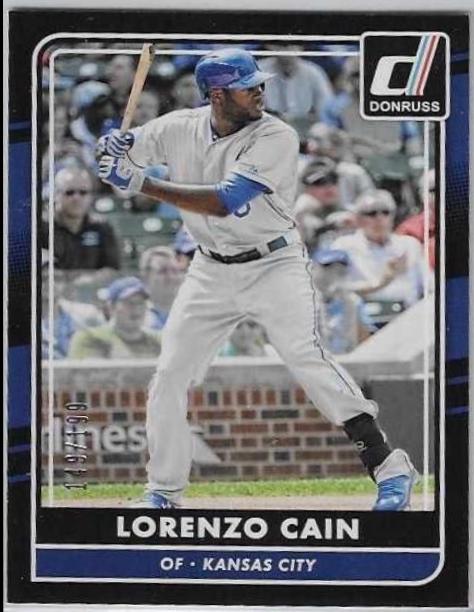Lorenzo Cain [Black Border] #81