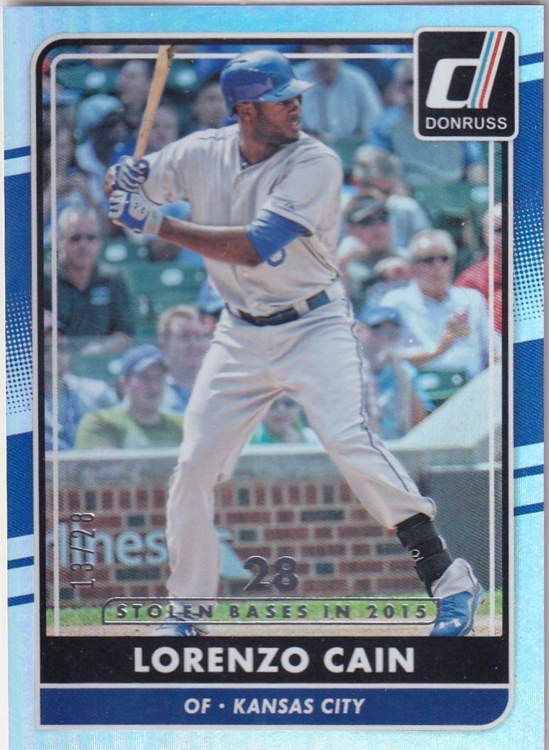Lorenzo Cain [Season Stat Line] #81
