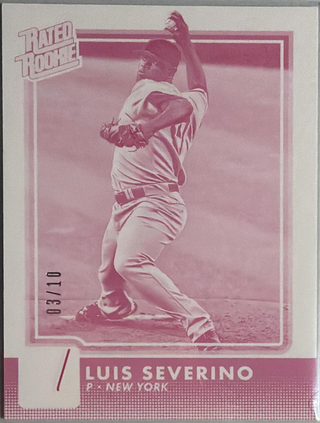 Luis Severino [Test Proof Magenta] #40