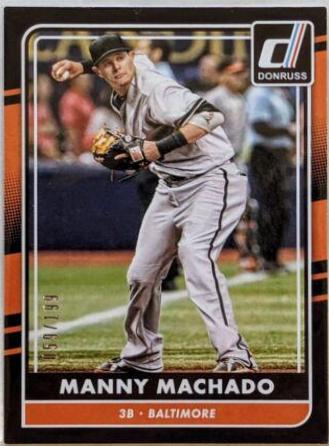 Manny Machado [Black Border] #72