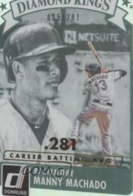 Manny Machado [Career Stat Line] #3
