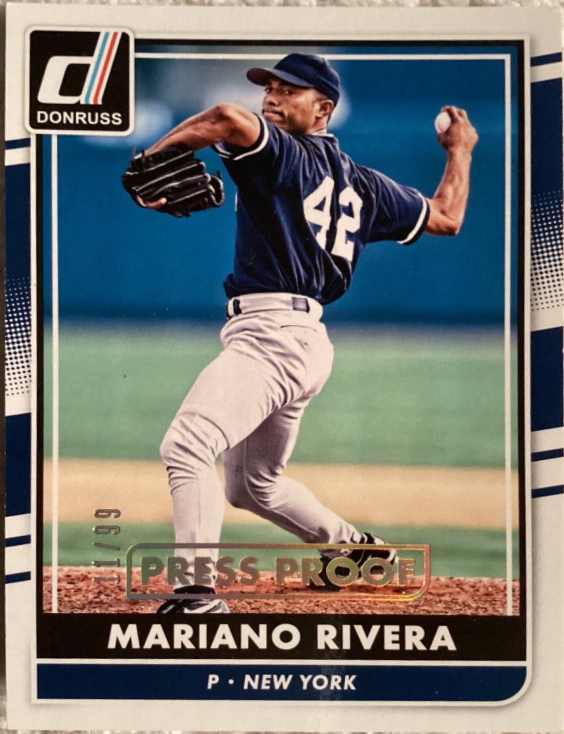 Mariano Rivera [Gold Press Proof] #176