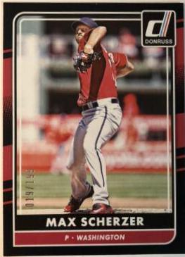 Max Scherzer [Black Border] #100