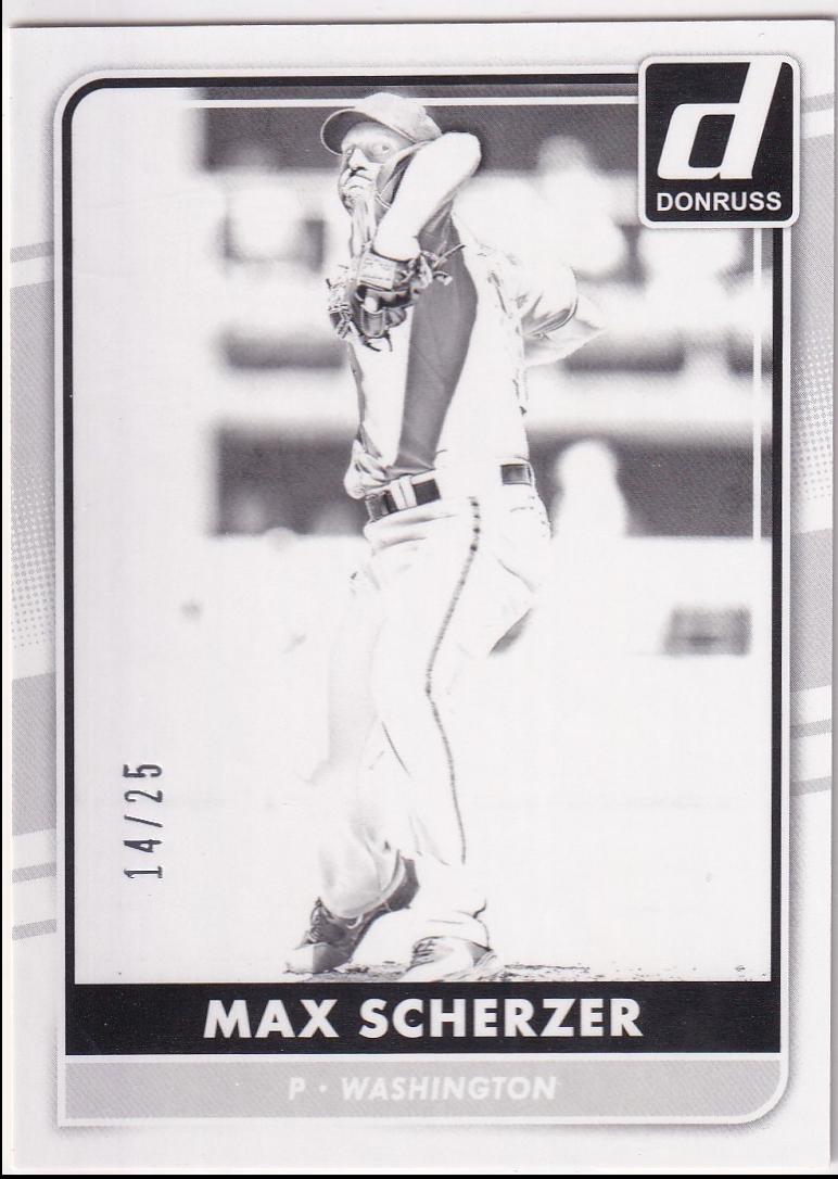 Max Scherzer [Test Proof Black] #100