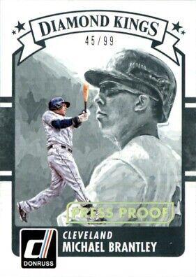 Michael Brantley [Gold Press Proof] #8