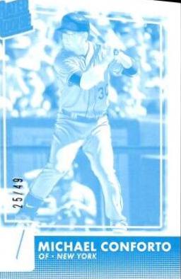 Michael Conforto [Test Proof Cyan] #38