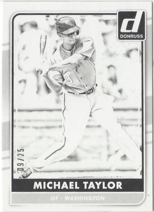 Michael Taylor [Test Proof Black] #166